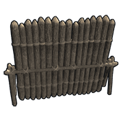 Barricade en bois