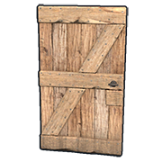 Porte en bois