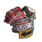 Veste roadsign